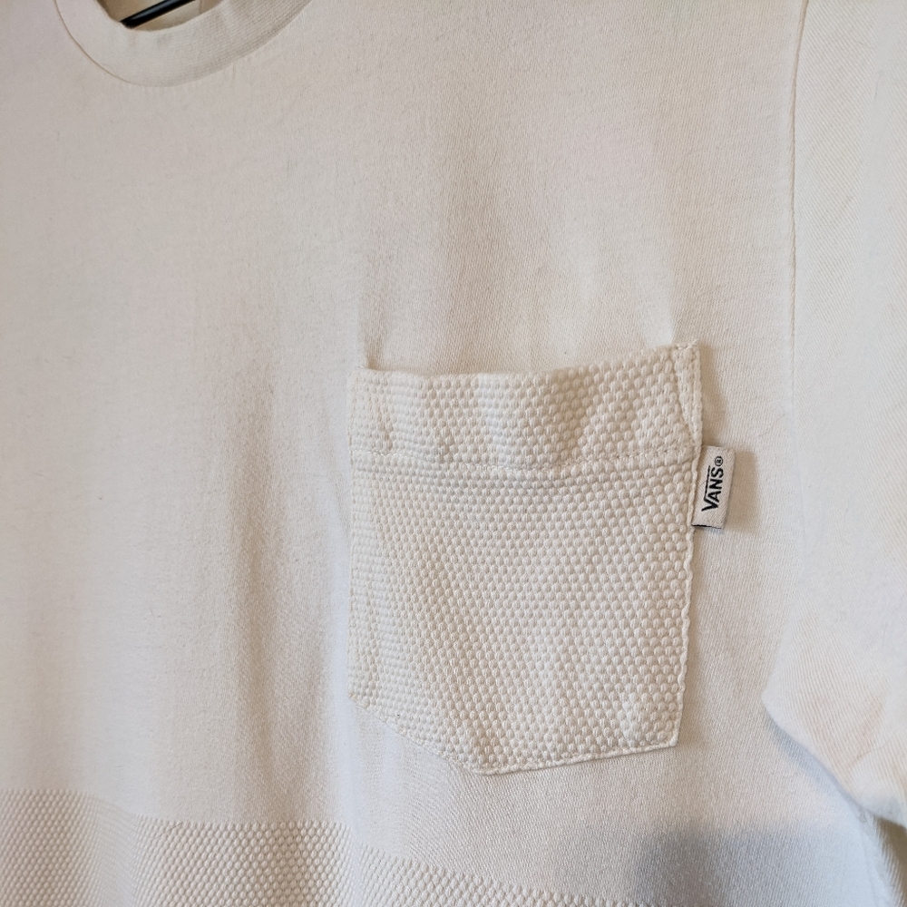 Vans Off The Wall Cream T-Shirt